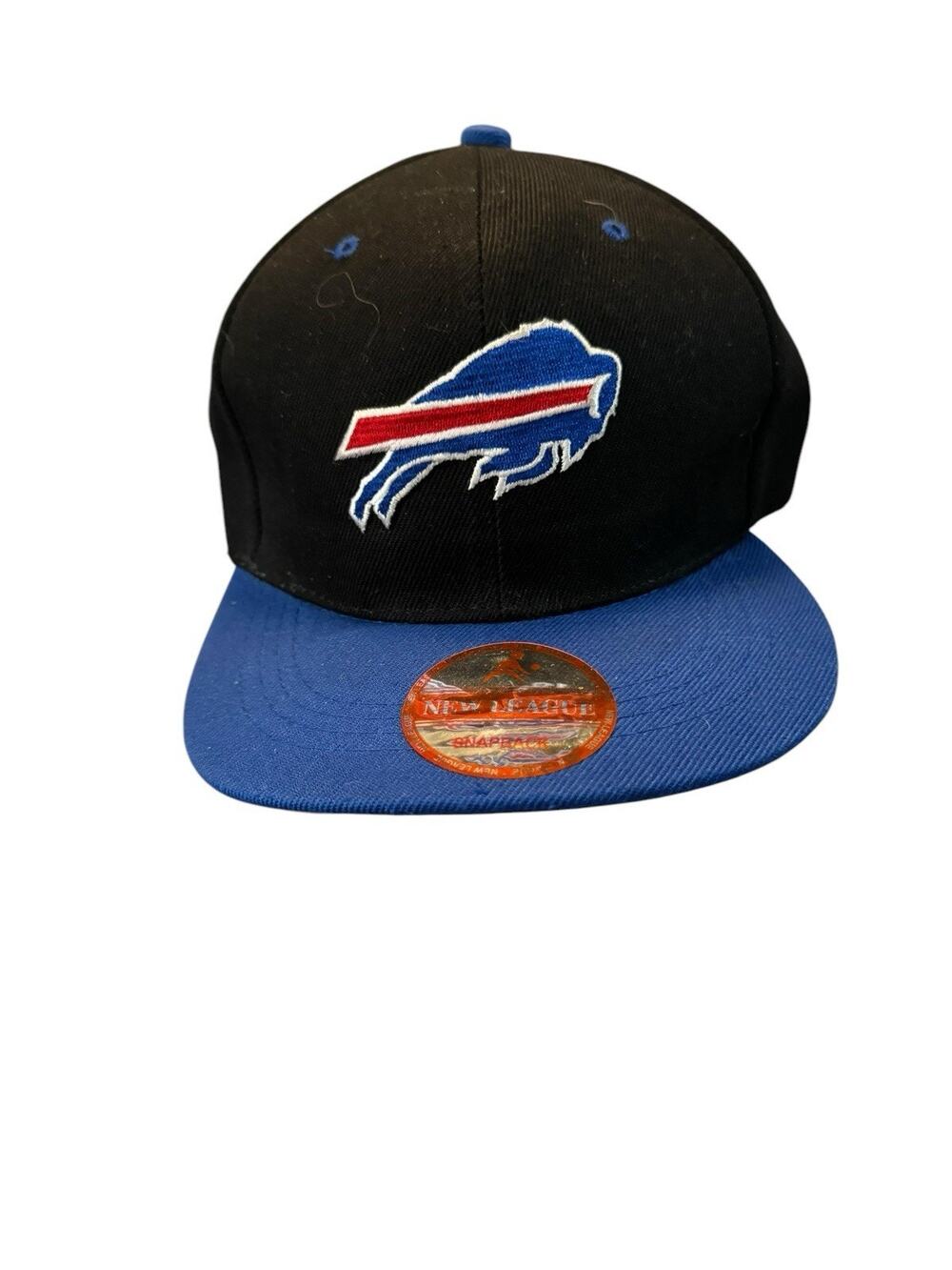 New League NFL Buffalo Bills Logo Mascot Adult Snapback Hat Cap